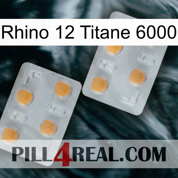 Rhino 12 Titanium 6000 25